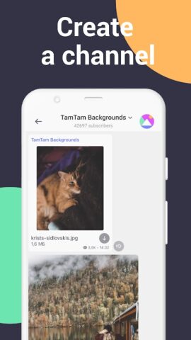 TamTam: Messenger para chat para Android