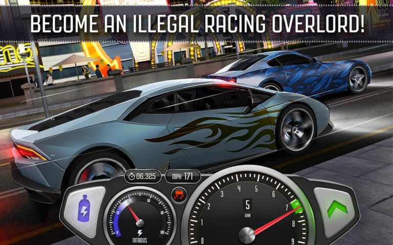 TopSpeed: Drag & Fast Racing لنظام Android