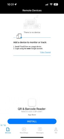 TrackView cho iOS