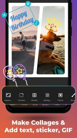 Android के लिए Video Editor & Maker AndroVid