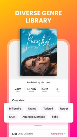 Webfic — Fantastic Reading для Android — скриншот 2