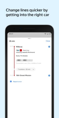 Yandex Metro for Android