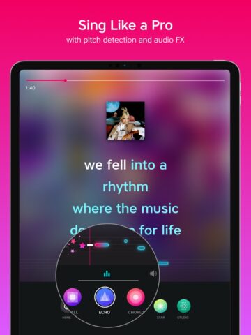 الكاريوكي – الغناء الكاريوكي لنظام iOS
