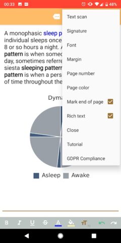 PDF Creator для Android — скриншот 2