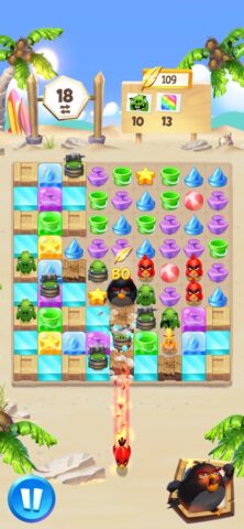 Angry Birds Match 3 per iOS