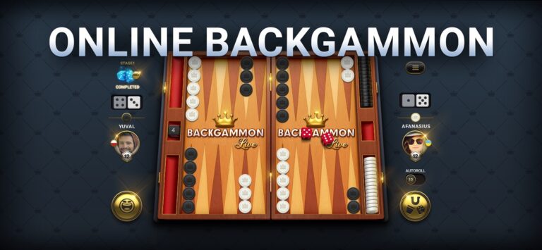 iOS 用 Backgammon Live™ –  バックギャモン