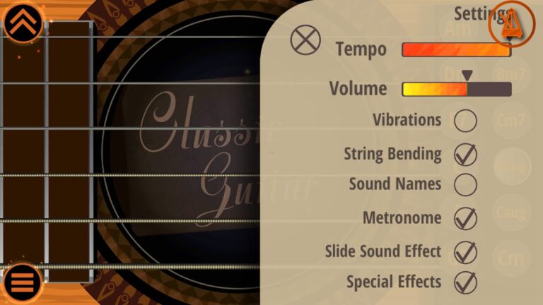 Классическая гитара для Android — скриншот 5