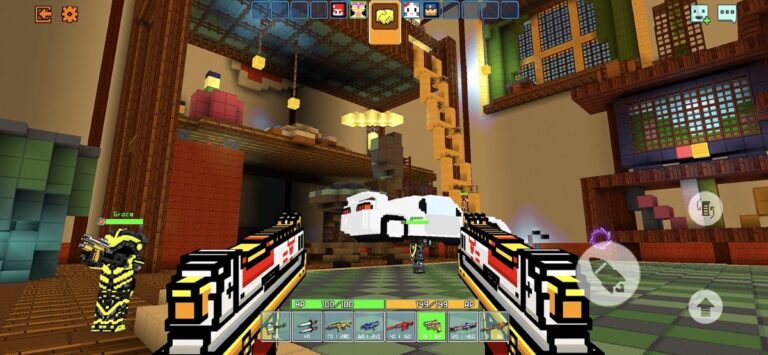 Cops N Robbers:Pixel Craft Gun لنظام iOS