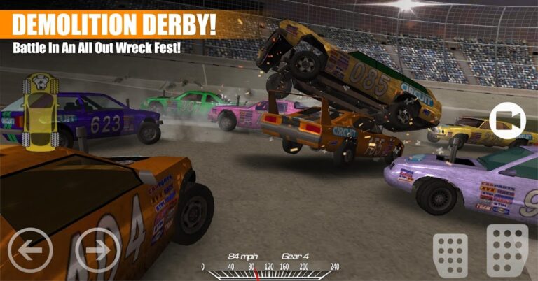 Android 版 Demolition Derby 2