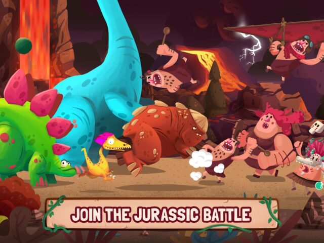 Android के लिए Dino Bash: Dinosaur Battle