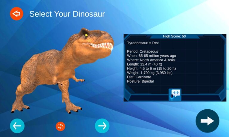Dinosaurier-Sim für Android