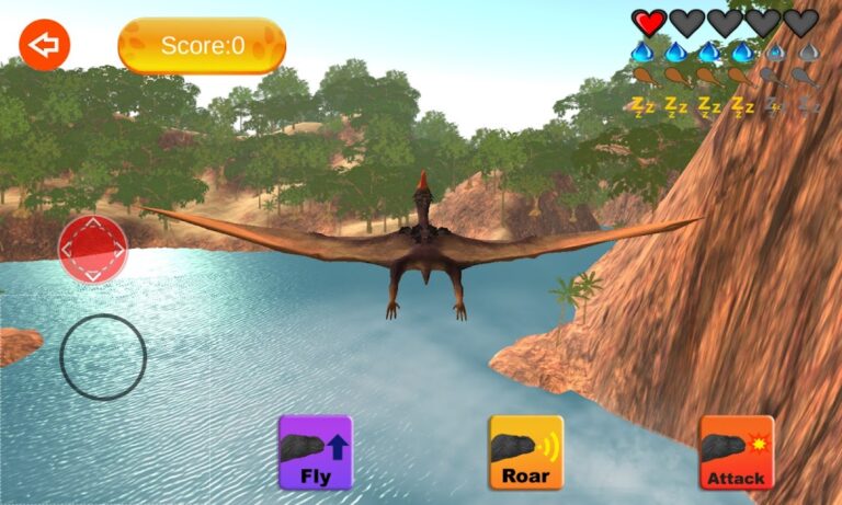 Dinosaur Sim для Android — скриншот 3