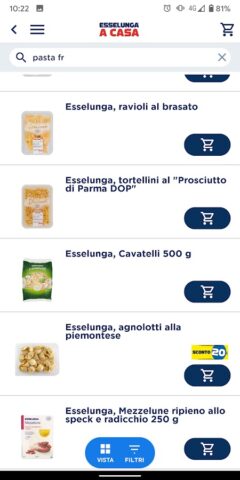 Esselunga OnLine для Android — скриншот 3