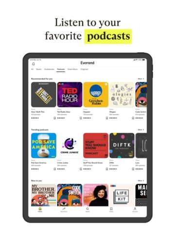 Everand: Ebook dan buku audio untuk iOS