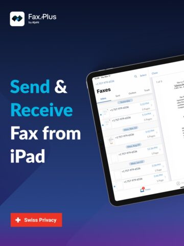 iOS 用 Fax.Plus  – ファックスの送受信