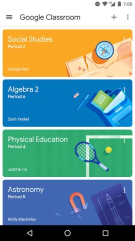 Google Classroom لنظام Android