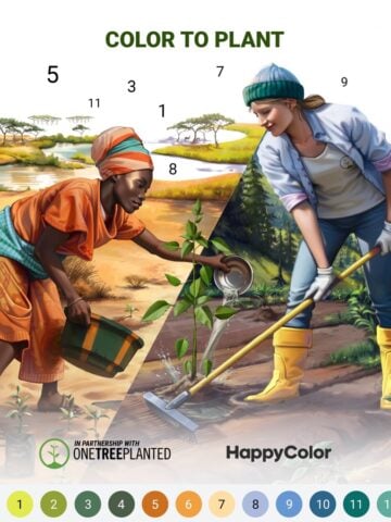 Happy Color by Numbers Game for iOS
