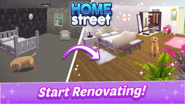 Home Street – Dream House Sim لنظام Android