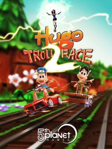 iOS 用 Hugo Troll Race 2: Rail Rush