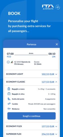 ITA Airways لنظام iOS