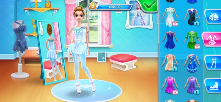Балерина-фигуристка для iOS