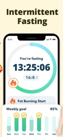 iOS용 168 단식 – 간헐적 단식 추적기, Fasting