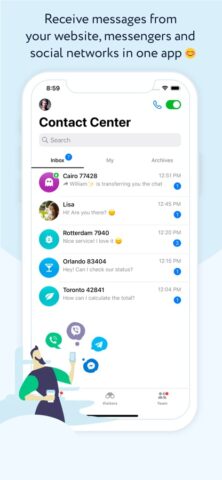JivoChat para iOS