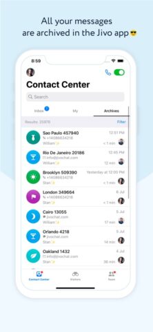 JivoChat لنظام iOS