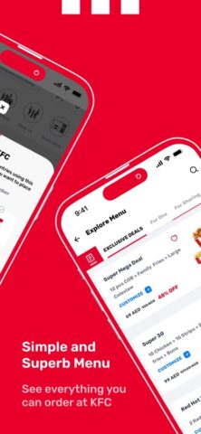 KFC UAE – Order Food Online para iOS