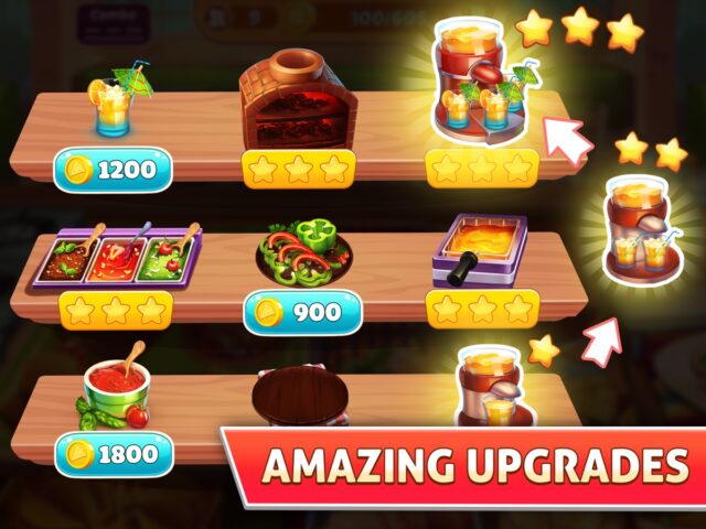 trò chơi nấu ăn: Kitchen Craze cho iOS