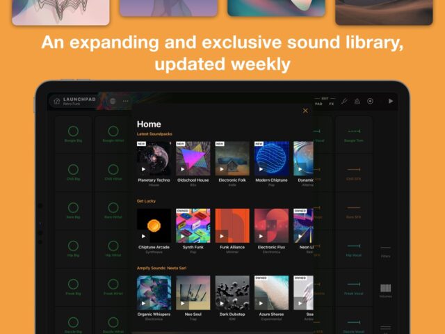 Launchpad – Music & Beat Maker cho iOS