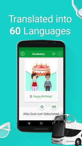 เรียนภาษาเยอรมัน – 5000 ประโยค สำหรับ Android