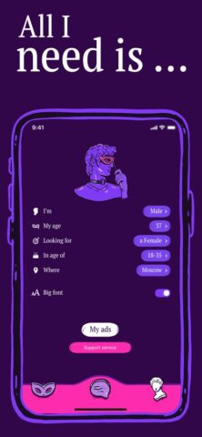 Masked Love – Anonymous Dating cho iOS