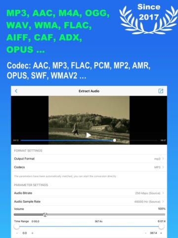 Video, MP3 Mov konvertieren für iOS