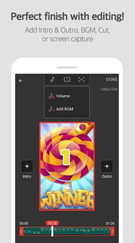 Android용 모비즌 스크린 레코더 – 화면녹화/캡처/자동클릭/GIF