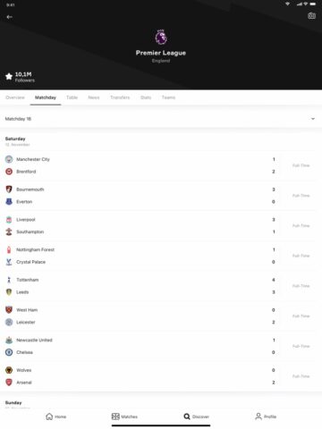 OneFootball – Actu du Football pour iOS
