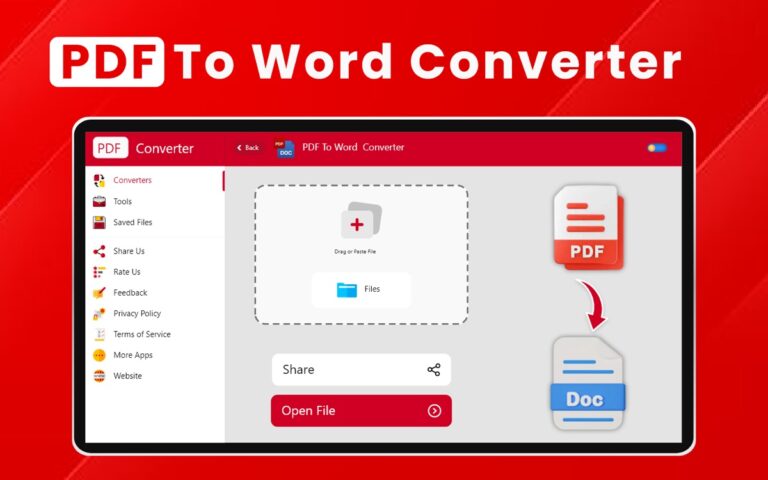 Konverter PDF – PDF ke Word untuk iOS
