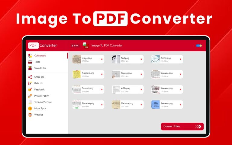 Convertidor PDF – Imagen a PDF para iOS