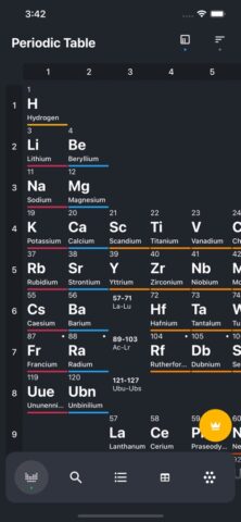 Periodensystem 2024 – Chemie für iOS