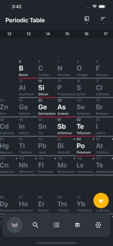 Таблица Менделеева 2024(Химия) для iOS