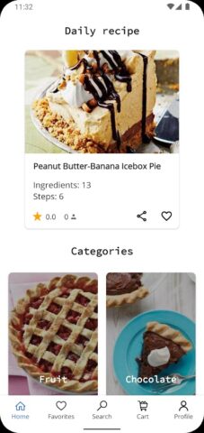 Android 用 Pie Recipes