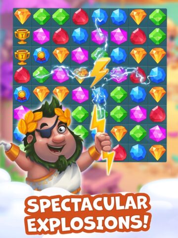 Pirate Treasures – Gems Puzzle لنظام iOS