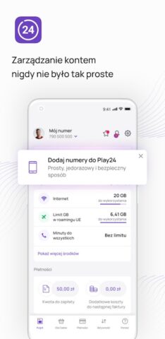 Play24: manage your account for Android