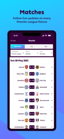 Premier League – Official App cho iOS