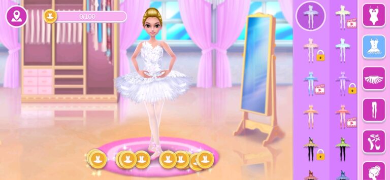 Pretty Ballerina Dancer untuk iOS