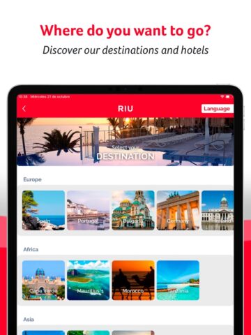RIU Hotels & Resorts pour iOS