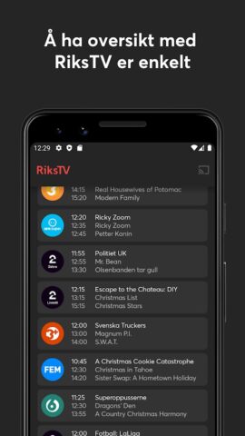 RiksTV لنظام Android