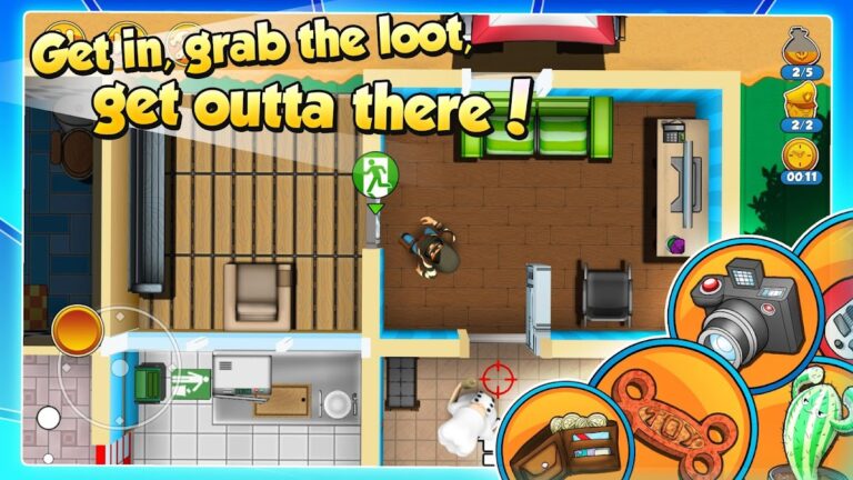 Robbery Bob 2: Double Trouble для Android — скриншот 3