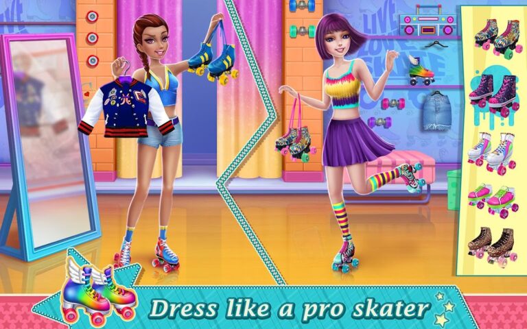 Roller Skating Girls لنظام Android
