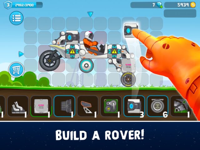 RoverCraft Racing para iOS